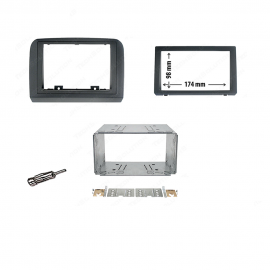 Kit montaggio mascherina adattatore  autoradio 2 DIN FIAT Croma con pl