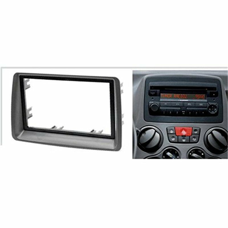 Mascherina Montaggio Autoradio 2din Compatibile Fiat Panda (169) 2003