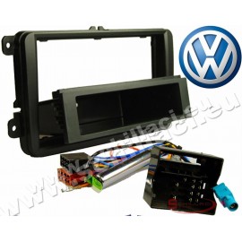 Kit installazione autoradio mascherina adattatore e connettore per Volkswagen SE