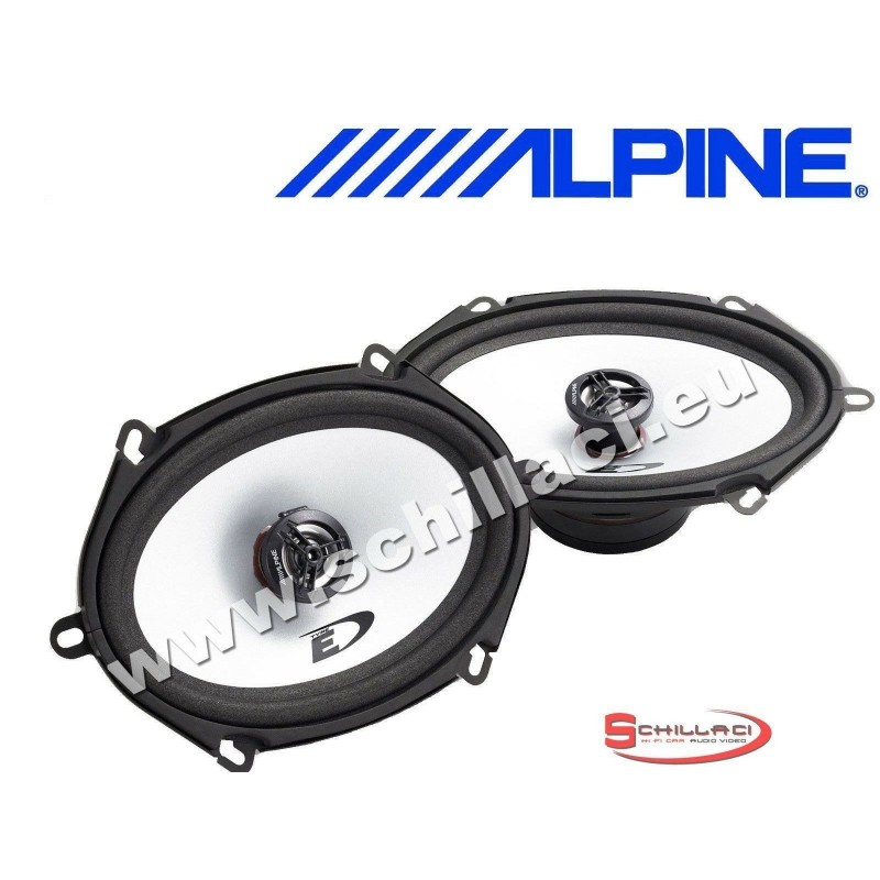 Superauto-hifi Kit 2 Casse Coassiali 13 Cm + Supporti Per Mercedes Classe C W203 (2001-2007) - Predisposizione Posteriore