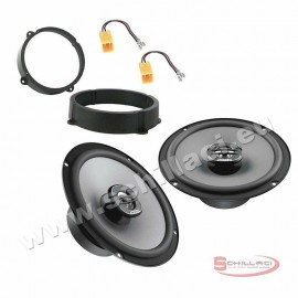 Kit casse altoparlanti anteriori HERTZ per Alfa Romeo 147 2000 - 2014 con adatta