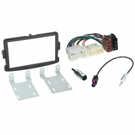 Kit montaggio autoradio stereo  mascherina 2 DIN RENAULT Dacia duster sandero ne