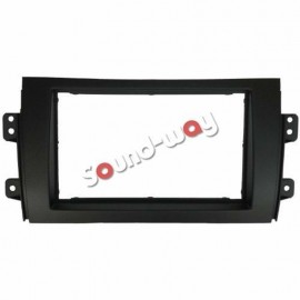 Supporto adattatore per autoradio 2 DIN per FIAT sedici 16 / suzuki SX4